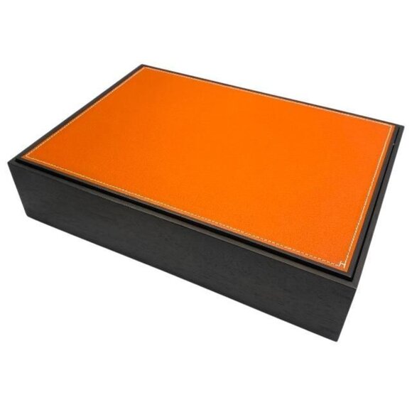 Hermes Jewelry - Hermes Playard Wooden Box Accessory Case Interior Accessory Case Rosewood